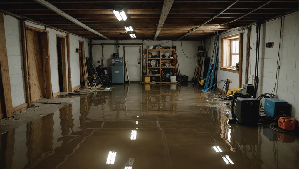 Emergency water damage restoration response team arriving at a Fayetteville, NC property with professional extraction equipment